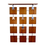 Adjustable coat rack in rosewood, 1970s