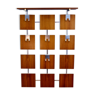Porte-manteau réglable en palissandre, années 1970