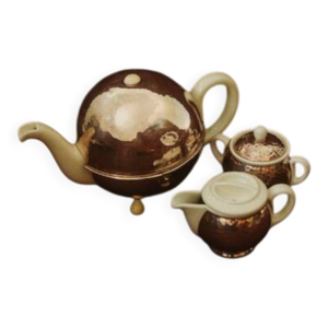 Service à thé en métal - 1930