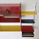 Dutch Wall Unit in Metal by Tjerk Rijenga for Pilastro, 1960s