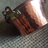 Cache-pot en cuivre