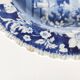 Five 19th century Calais earthenware plates with a romantic gallant couple decor