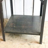 Pair of industrial bedside tables