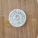 Val St Lambert crystal red wine glasses