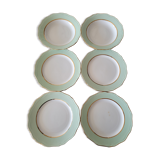 6 plates the Amandinoise "Joliette"