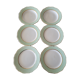6 plates the Amandinoise "Joliette"