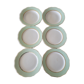 6 plates the Amandinoise "Joliette"