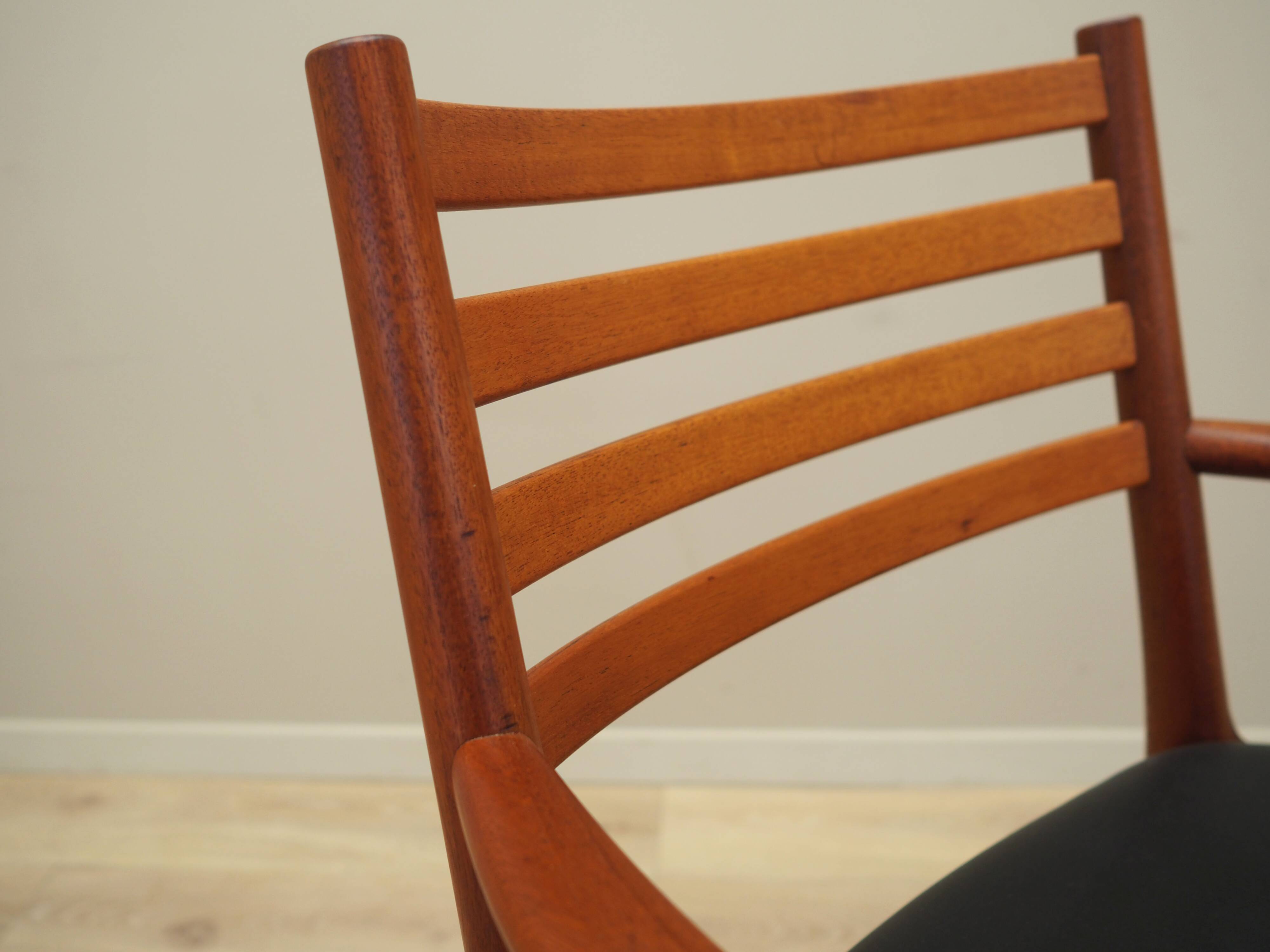 Teak chair, Danish design, 1970s, production: Denmark