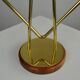 Brass and Teak Candelabra by Gunnar Ander for Ystad-Metall, Sweden, 1950s
