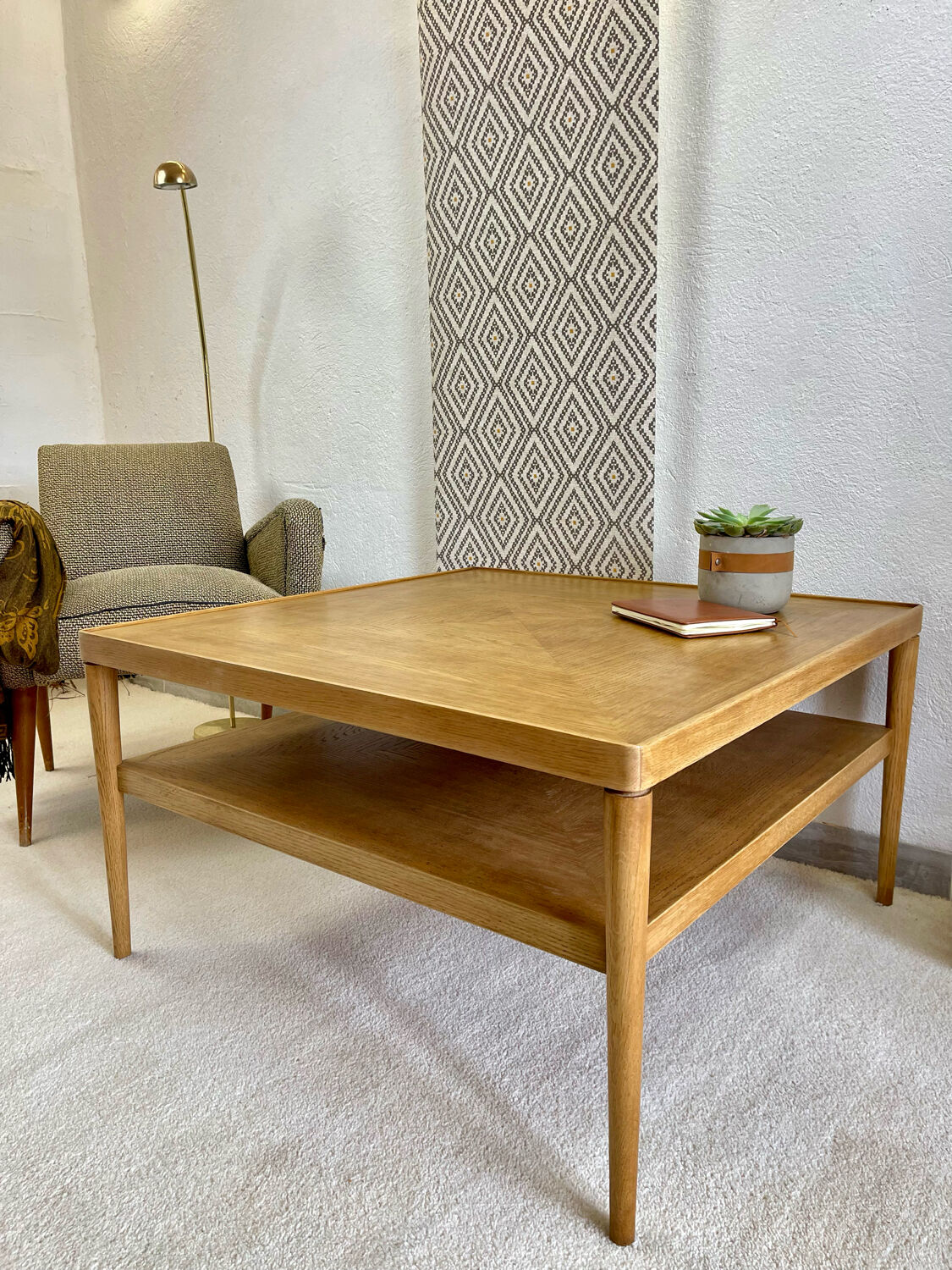 Table basse ikea stockholm vintage