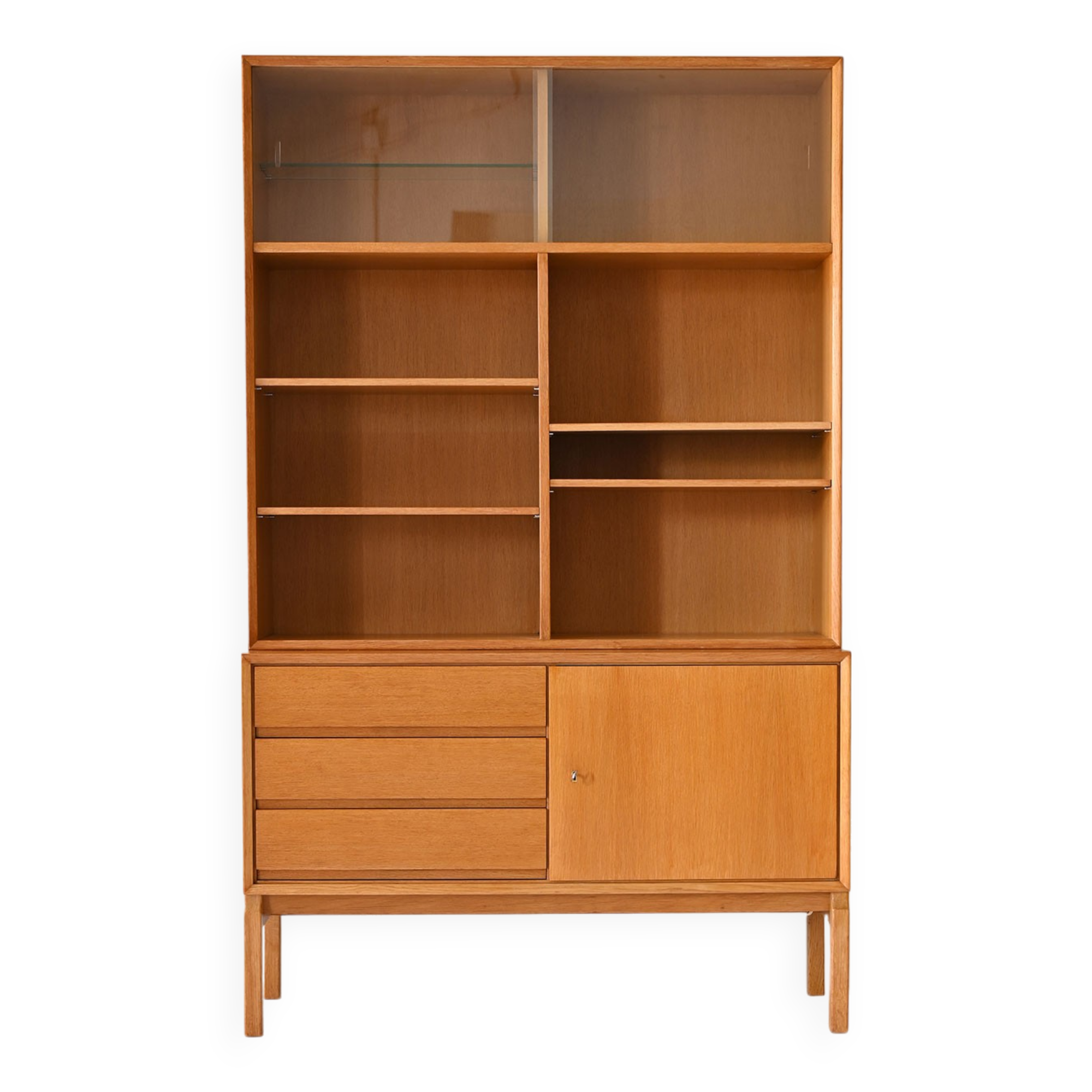 Vintage oak bookcase