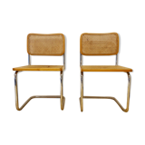 Pair of chairs B32 Marcel Breuer