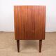 Danish teak chest of drawers or small sideboard, 3 large drawers, 1960.