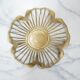 Vintage brass cut