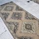 Vintage Turkish hallway rug 106x379 cm