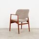 Oak armchair, designer: Ejner Larsen & Aksel Bender Madsen for Fritz Hansen