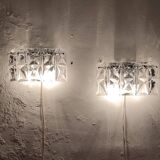 Par de apliques de pared "Kinkeldey". Alemania, 1970s.