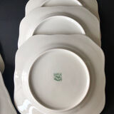 5 antique cookie plates or dessert