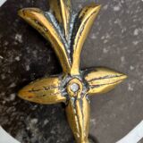 Serviteur  de cheminée laiton ancien