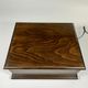 Telcer vintage italian phone chest in solid wood and bakelite - italian design circa 1960-1970