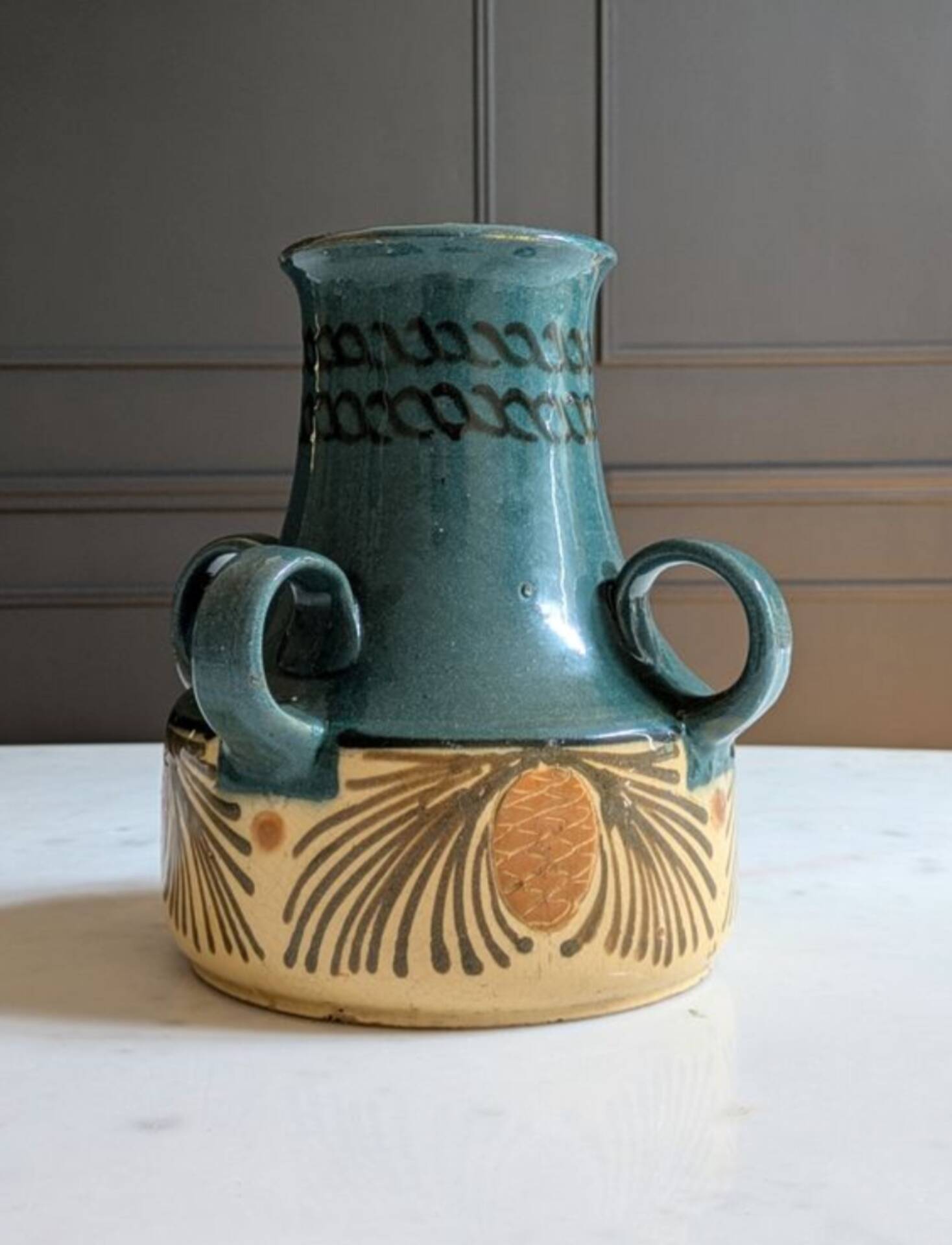 Alsace ceramics, Art Deco pottery from Soufflenheim, Elchinger
