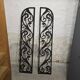 Wrought iron grille from the early 20th century Art Deco / Art Nouveau