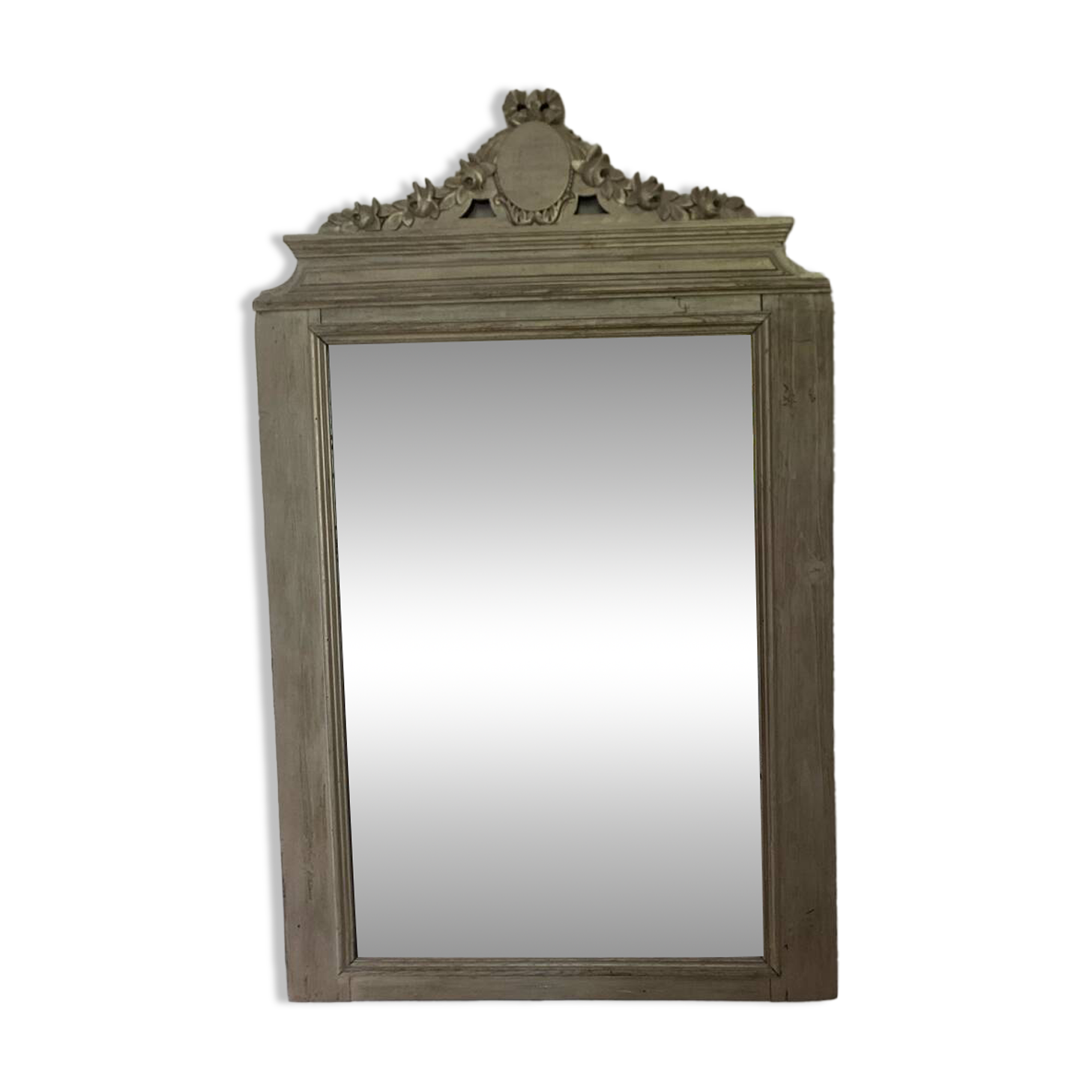 Ancien grand miroir