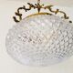 Brass ball chandelier