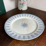 Serving dish, iron earth, Gien