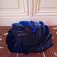 Beautiful large vintage cobalt blue glass bowl