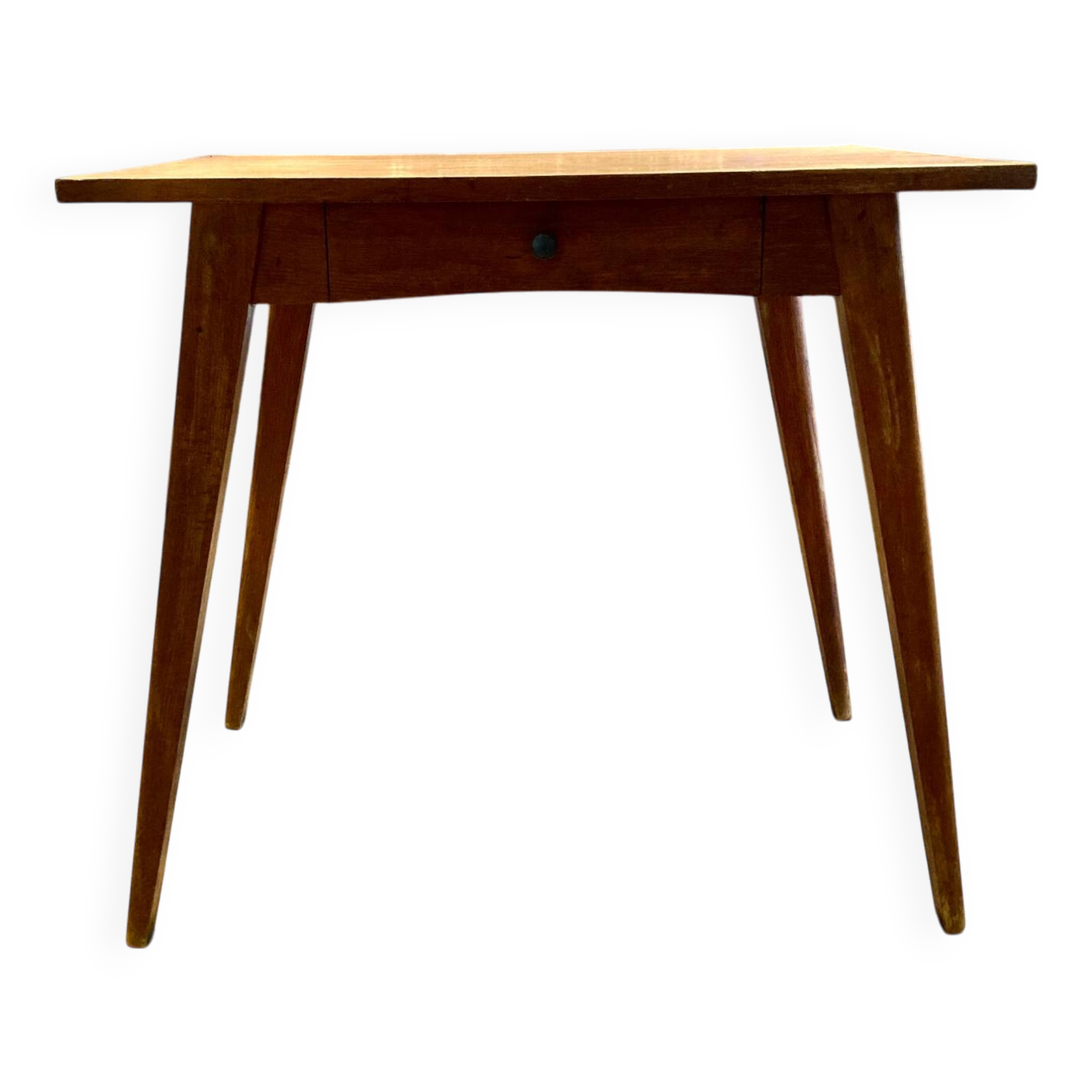 Vintage compass foot desk