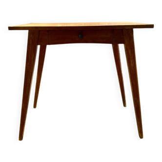 Vintage compass foot desk