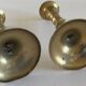 Pair of brass candlesticks