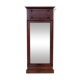 Mahogany mirror, Northern Europe, circa 1880.