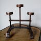 Metal candleholder