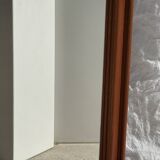 Rectangular mirror with wooden frame 88x62