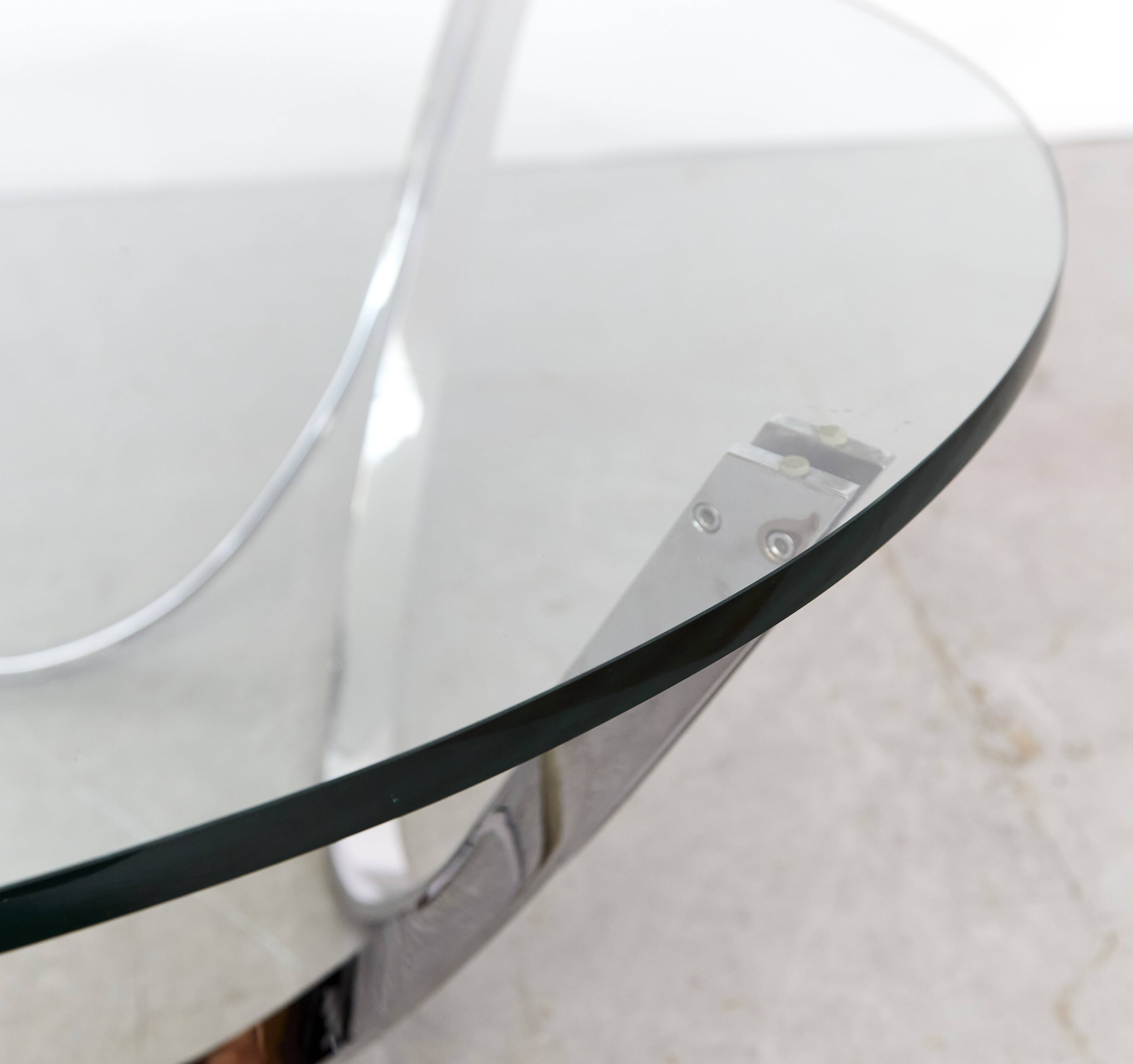 Werner Linder coffee table model no. 2075 for Bacher