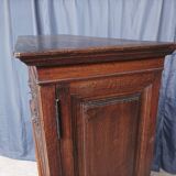 Renaissance oak carved buffet cabinet