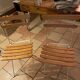 Chaises pliantes