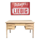 Antique Vintage School Oak Desk