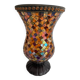 Vase en verre mosaïque