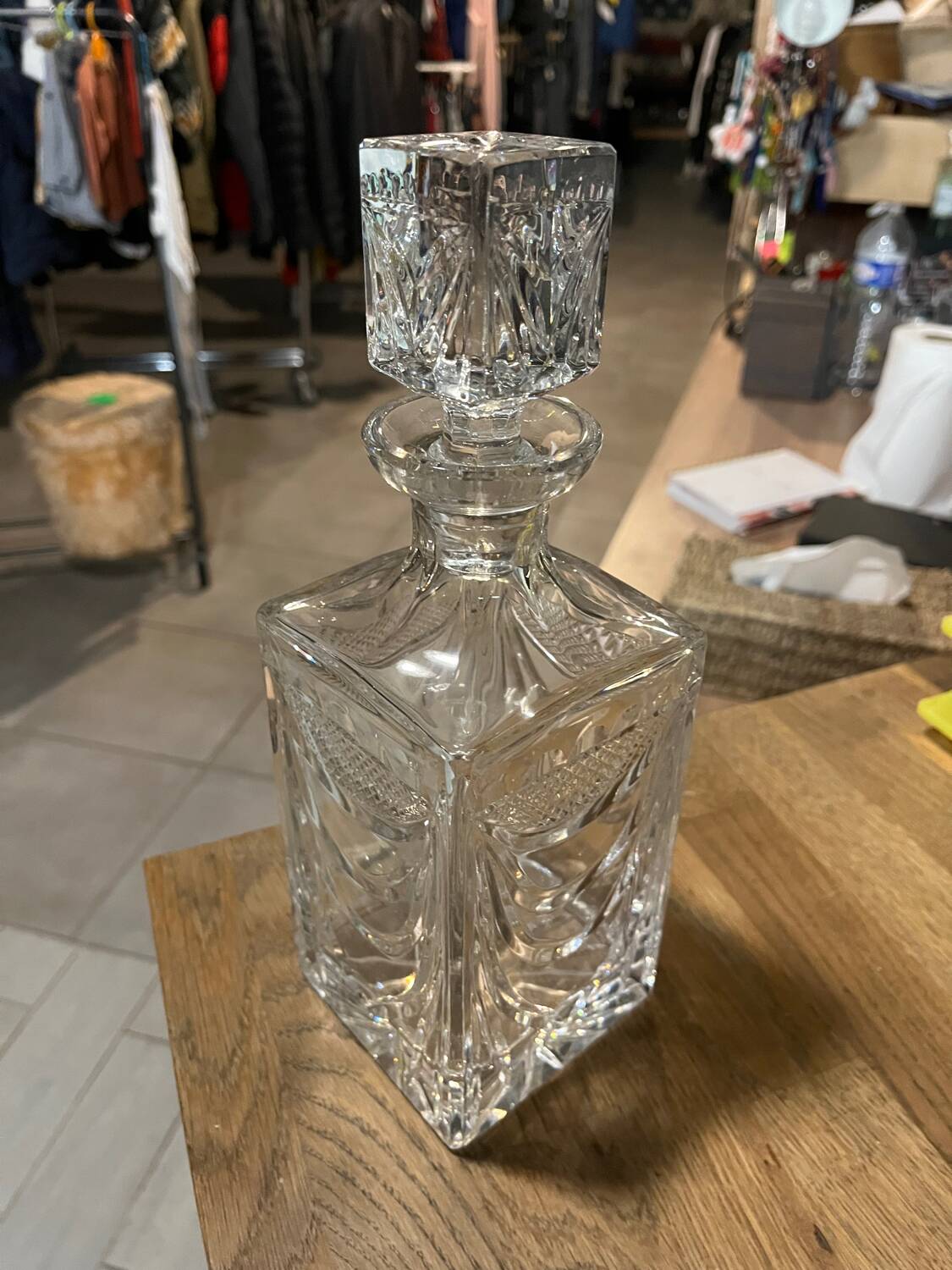 Crystal carafe from Lorraine