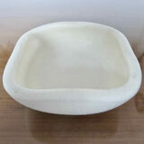 Trinket bowl keramos white ceramic 50/60s