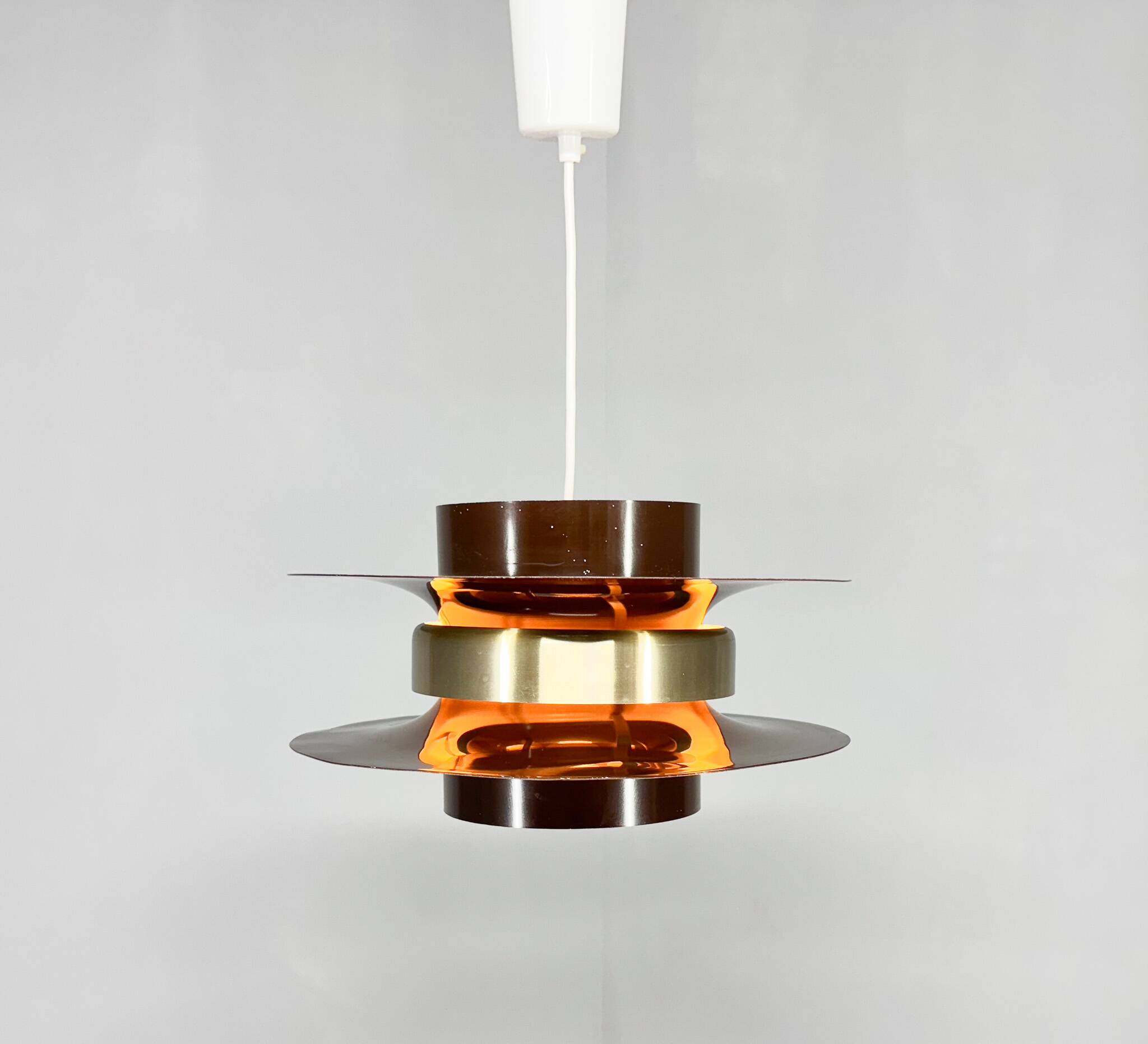 1970s Metal Space Age Pendant Light, Germany