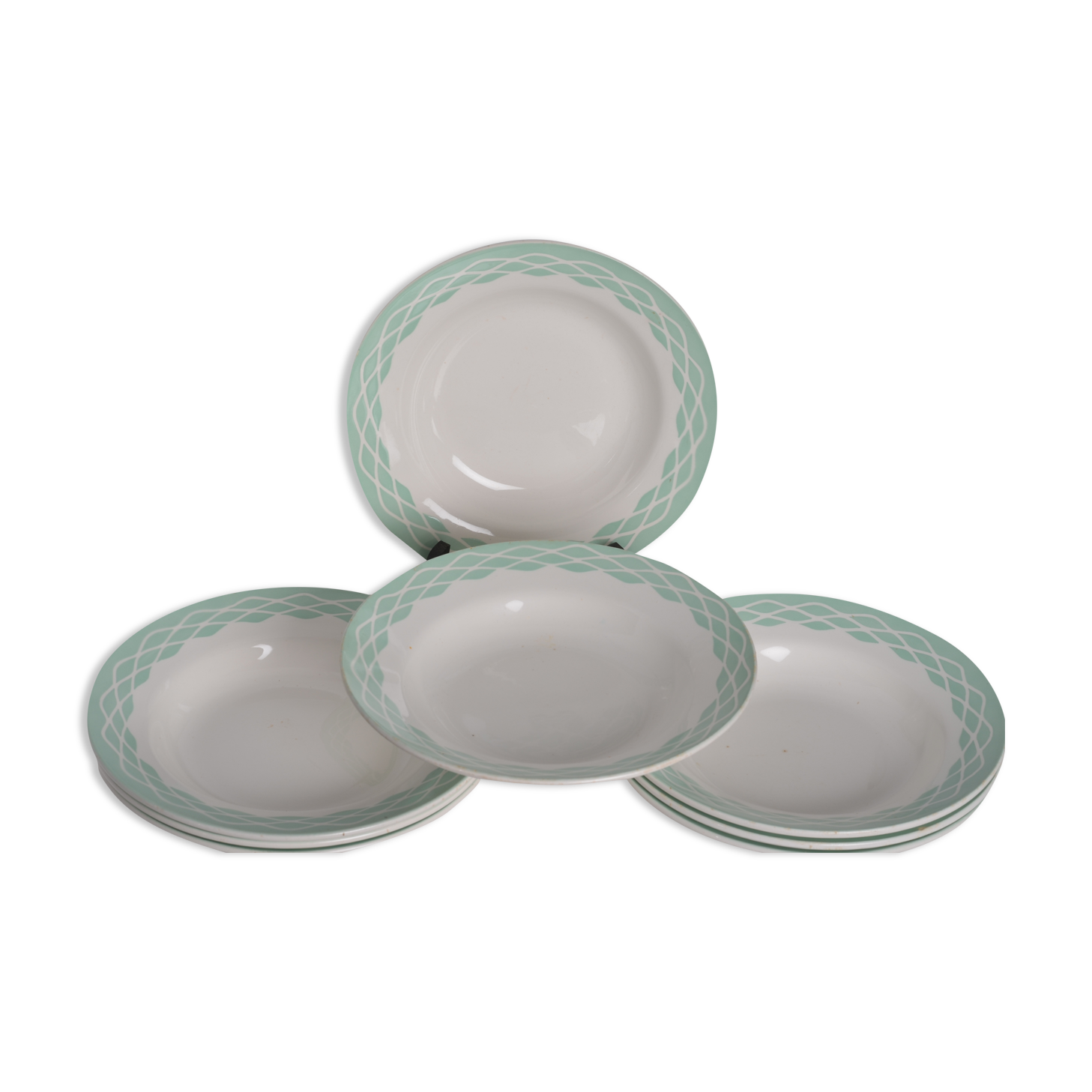 8 hollow plates iron earth Digoin