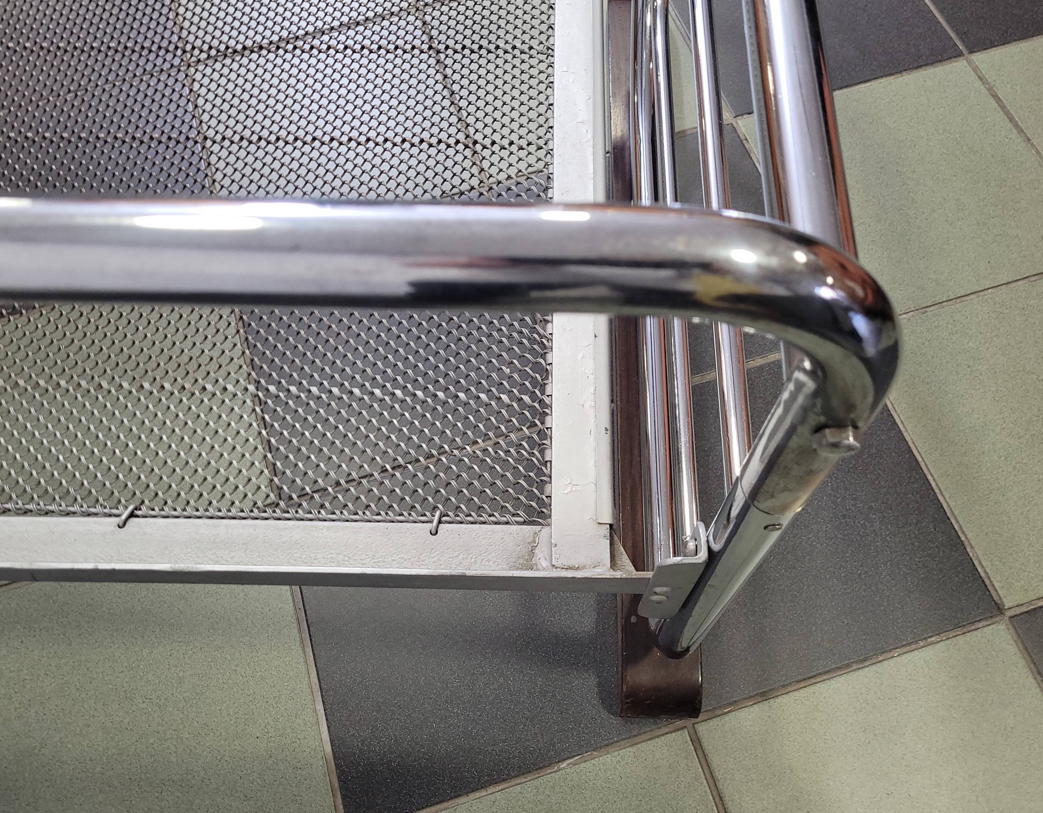 Bauhaus Chrome Sofa by Robert Slezak 1930'