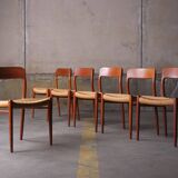 Niels O. Møller model 75 dining chair