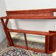 Wicker boat shaped bed by Maugrion 60s -70s
