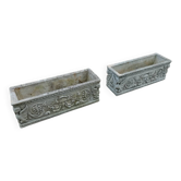 Pair of ancient stone Médicis planters