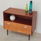 Petit meuble d'appoint buffet en bois 1970